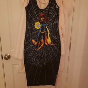 Blackmilk Black Widow Pencil Dress